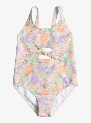 Roxy All About Sol One-Piece Bademode Mädchen | 75603-LIAV