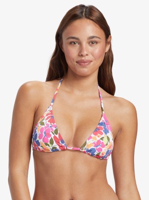 Roxy Bloomin Babe Tiki Tri Bikinioberteile | 13742-TPJA