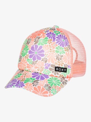 Roxy Honey Coconut Trucker Hüte Mädchen | 36281-ZPUV