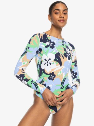 Roxy Mode Long Sleeve Badeanzüge | 01594-NULC