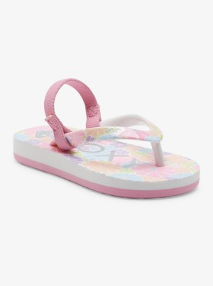 Roxy Pebbles Sandalen Mädchen | 92546-QHLW