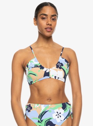 Roxy Printed Beach Classics Bra Bikinioberteile | 39261-HSBX