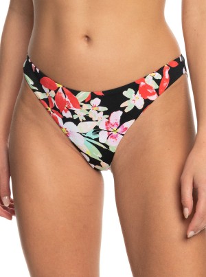 Roxy Printed Beach Classics Cheeky Bikinihosen | 40678-ADZS