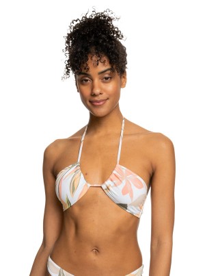 Roxy Printed Beach Classics Triangle Bikinioberteile | 02849-EPIH