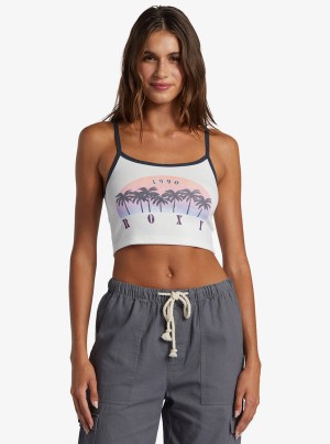 Roxy Sunset Palms Crop Oberteile | 48650-GMSI