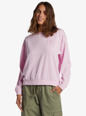 Roxy Surfing By Moonlight Crew Neck Hoodie | 52380-GENW