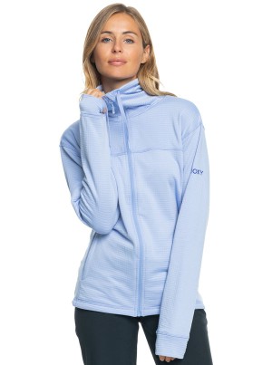 Roxy Vertere Technical Zip-Up Fleece Loungewear | 42590-BDVK