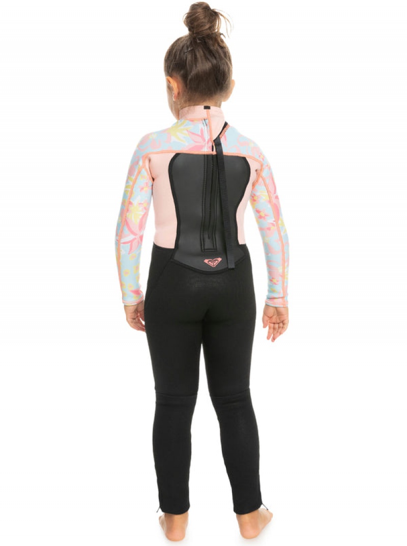 Roxy 3/2mm Prologue Back Zip Wetsuit Bademode Mädchen | 82956-KOZC