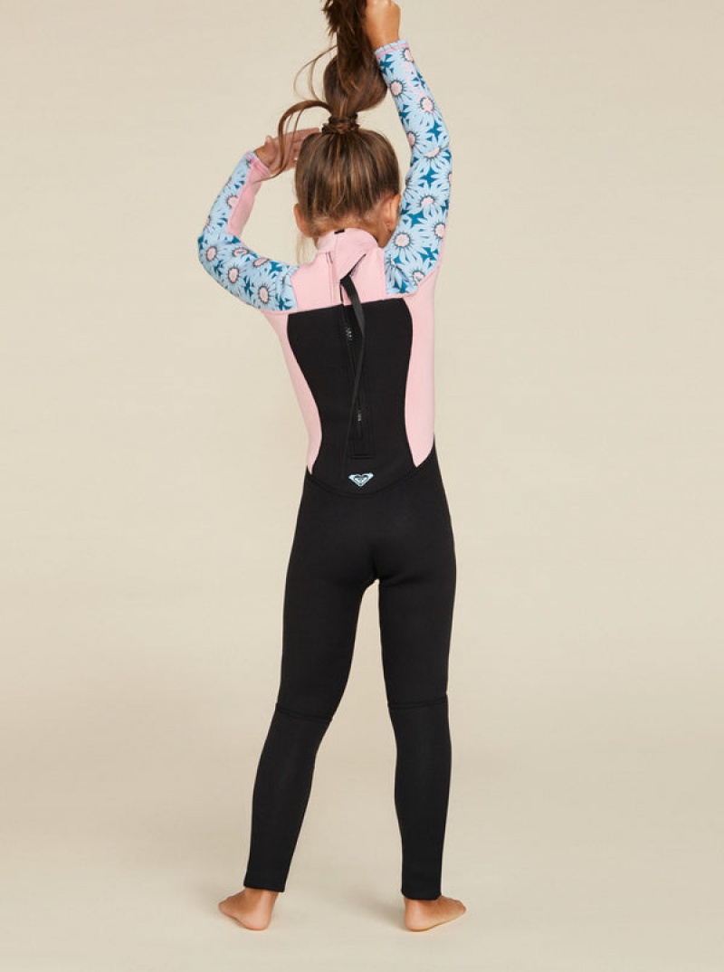 Roxy 3/2mm Prologue Back Zip Wetsuit Bademode Mädchen | 01539-UXEY