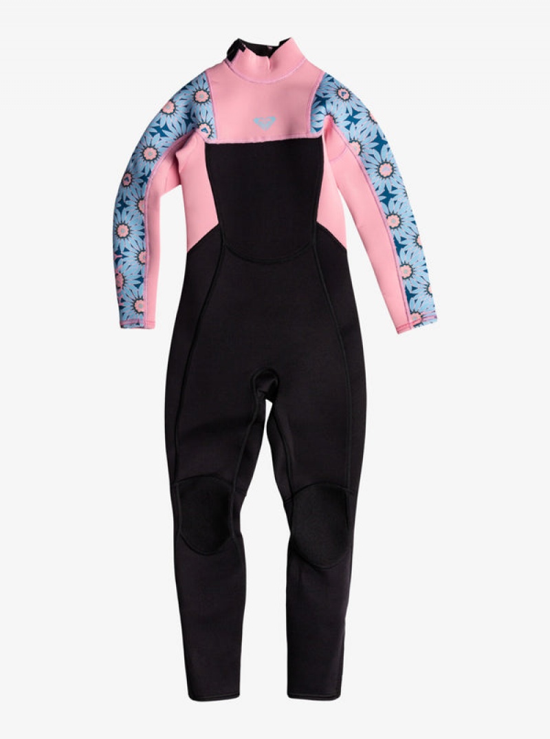 Roxy 3/2mm Prologue Back Zip Wetsuit Bademode Mädchen | 01539-UXEY