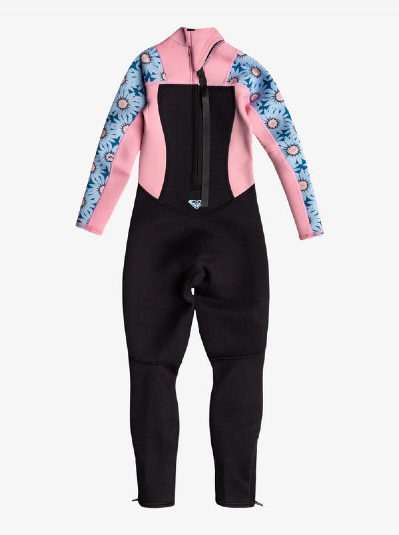 Roxy 3/2mm Prologue Back Zip Wetsuit Bademode Mädchen | 01539-UXEY