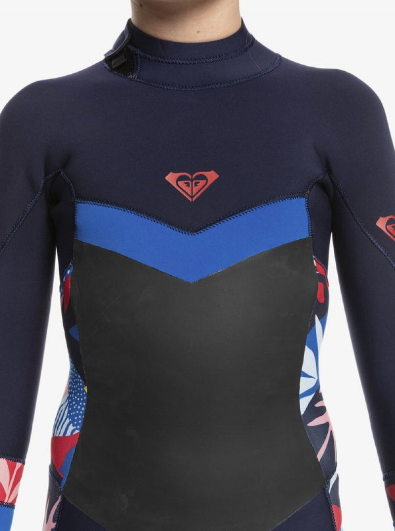 Roxy 3/2mm Syncro GBS Long Sleeve Fullsuit Bademode Mädchen | 51048-MNSZ