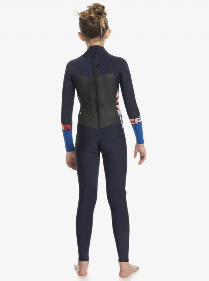 Roxy 3/2mm Syncro GBS Long Sleeve Fullsuit Bademode Mädchen | 51048-MNSZ