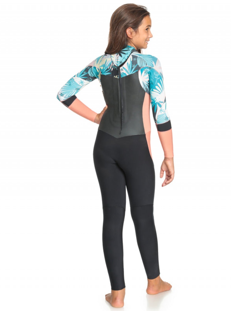 Roxy 4/3mm Syncro GBS Long Sleeve Fullsuit Bademode Mädchen | 32491-JUEM