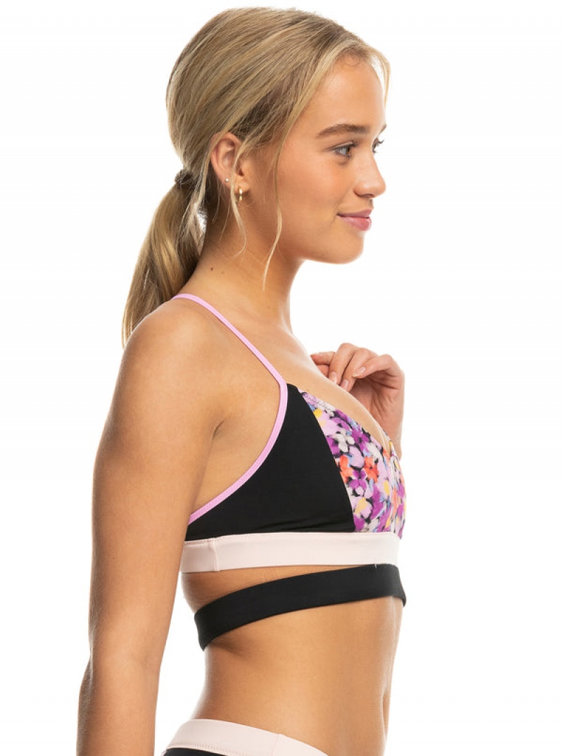 Roxy Active Bralette Bikinioberteile | 59206-UPLV