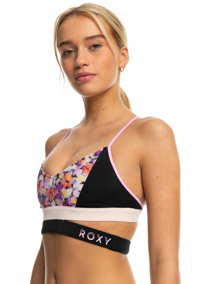 Roxy Active Bralette Bikinioberteile | 59206-UPLV