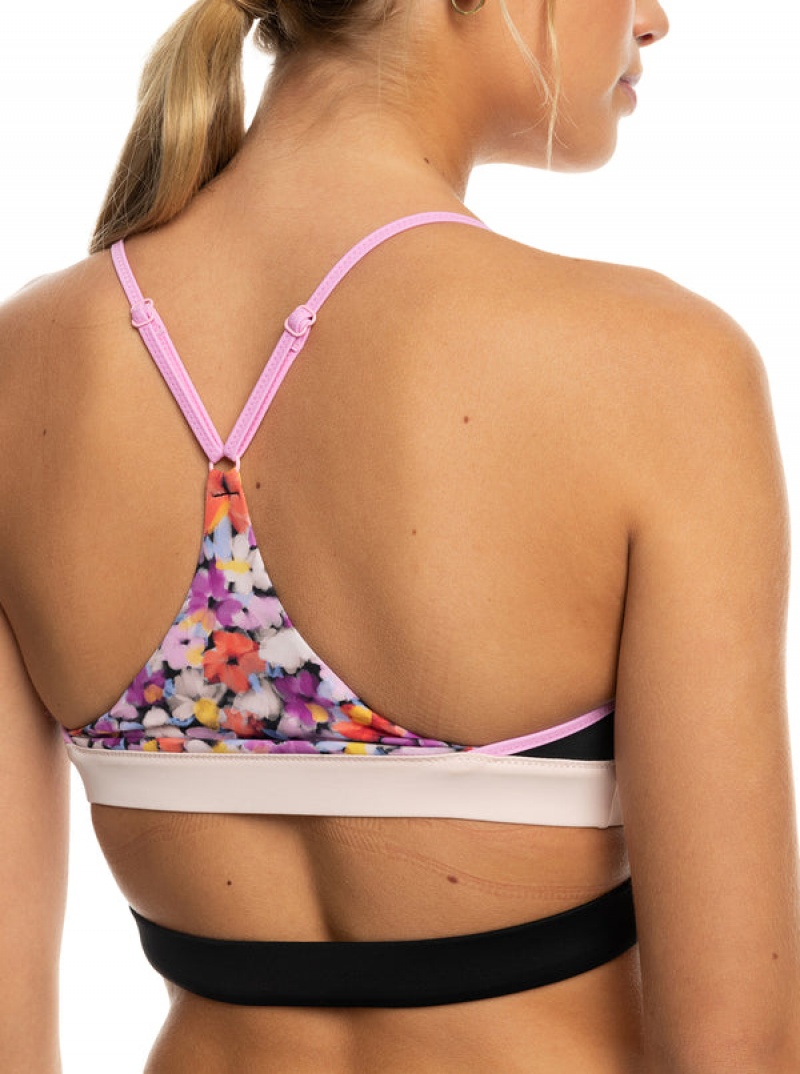 Roxy Active Bralette Bikinioberteile | 59206-UPLV