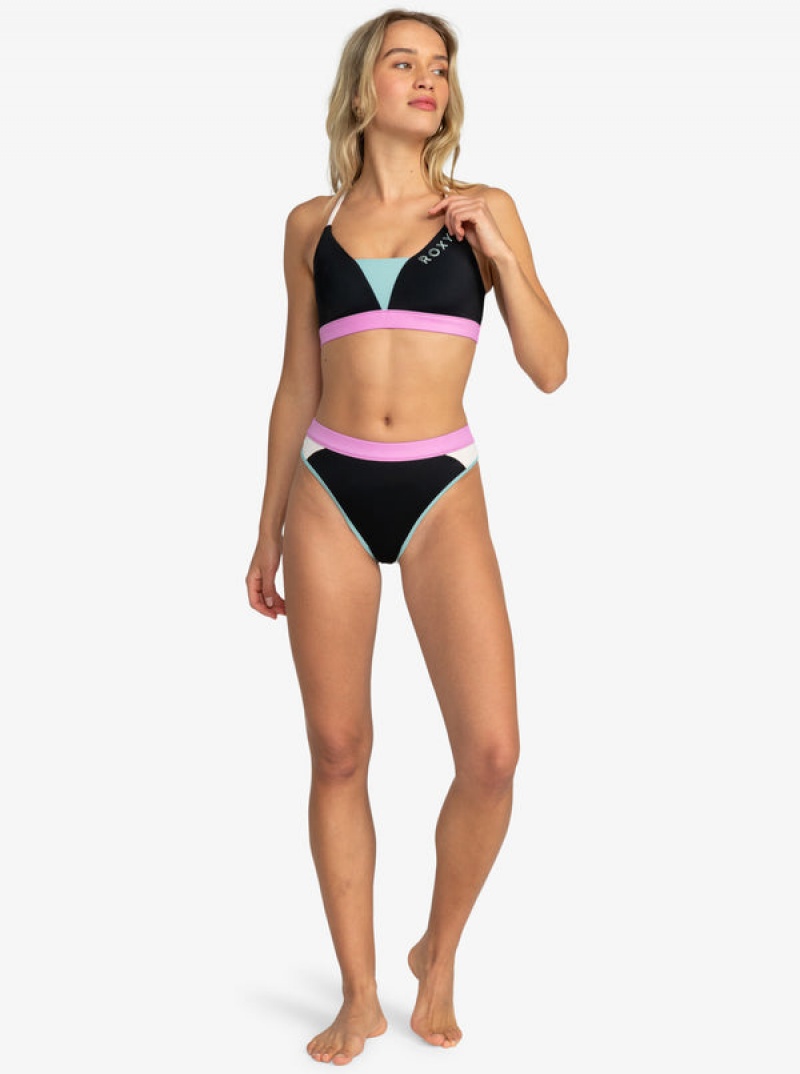 Roxy Active Mid Taille Bikinihosen | 04853-UXTI