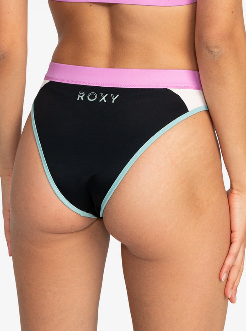 Roxy Active Mid Taille Bikinihosen | 04853-UXTI