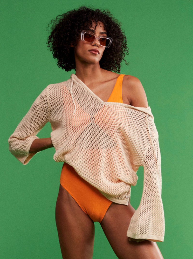 Roxy After Beach Break Poncho Pullover | 18792-DRBF