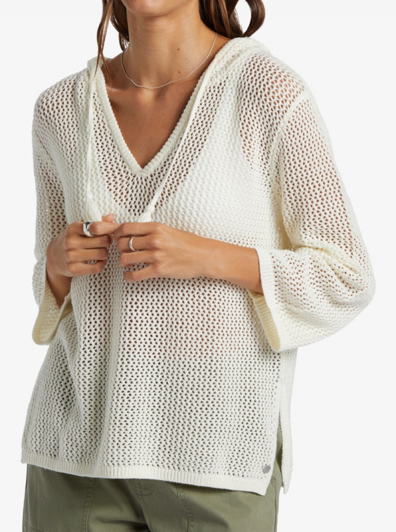 Roxy After Beach Break V-Neck Pullover | 84617-DMQX