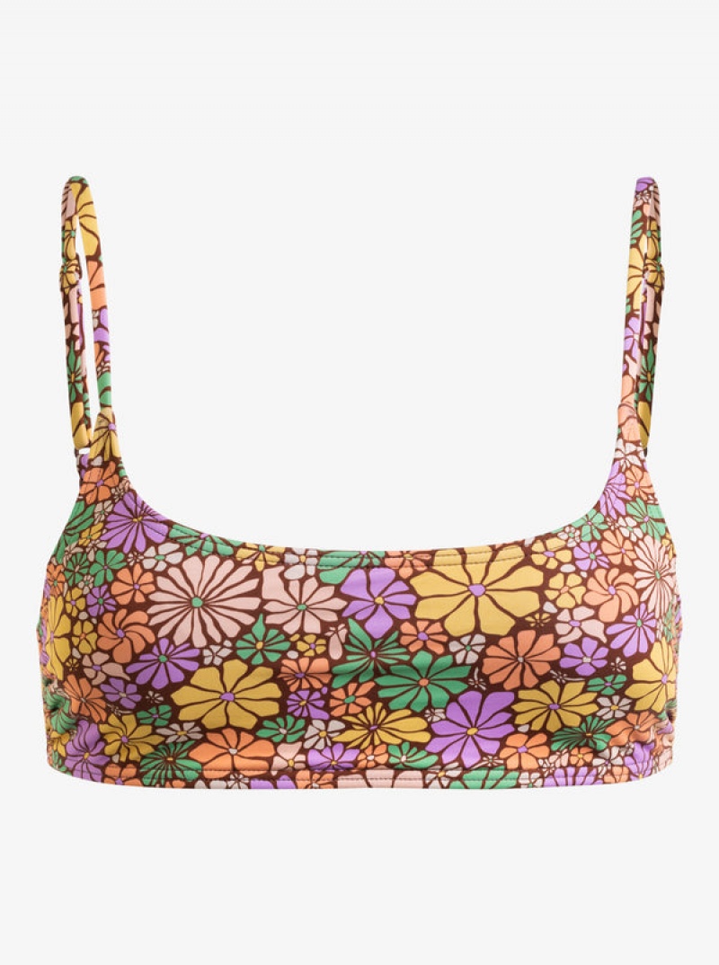 Roxy All About Sol Bralette Bikinioberteile | 14532-QZKM