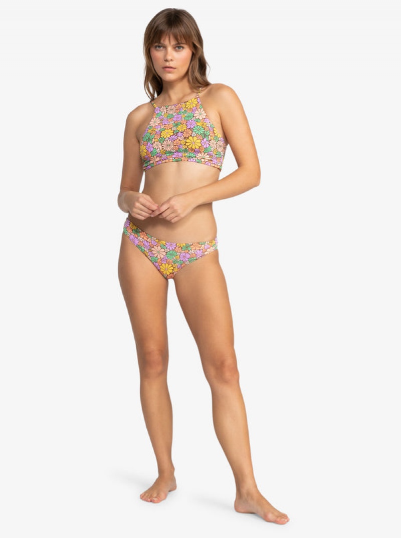 Roxy All About Sol Hipster Bikinihosen | 14378-KYNL