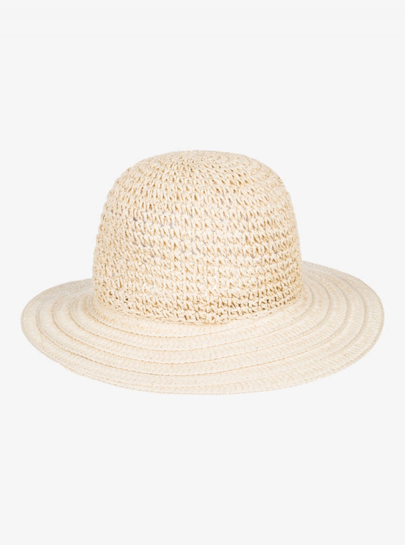 Roxy Aloof Beauty Straw Sun Hüte | 09435-IAPO