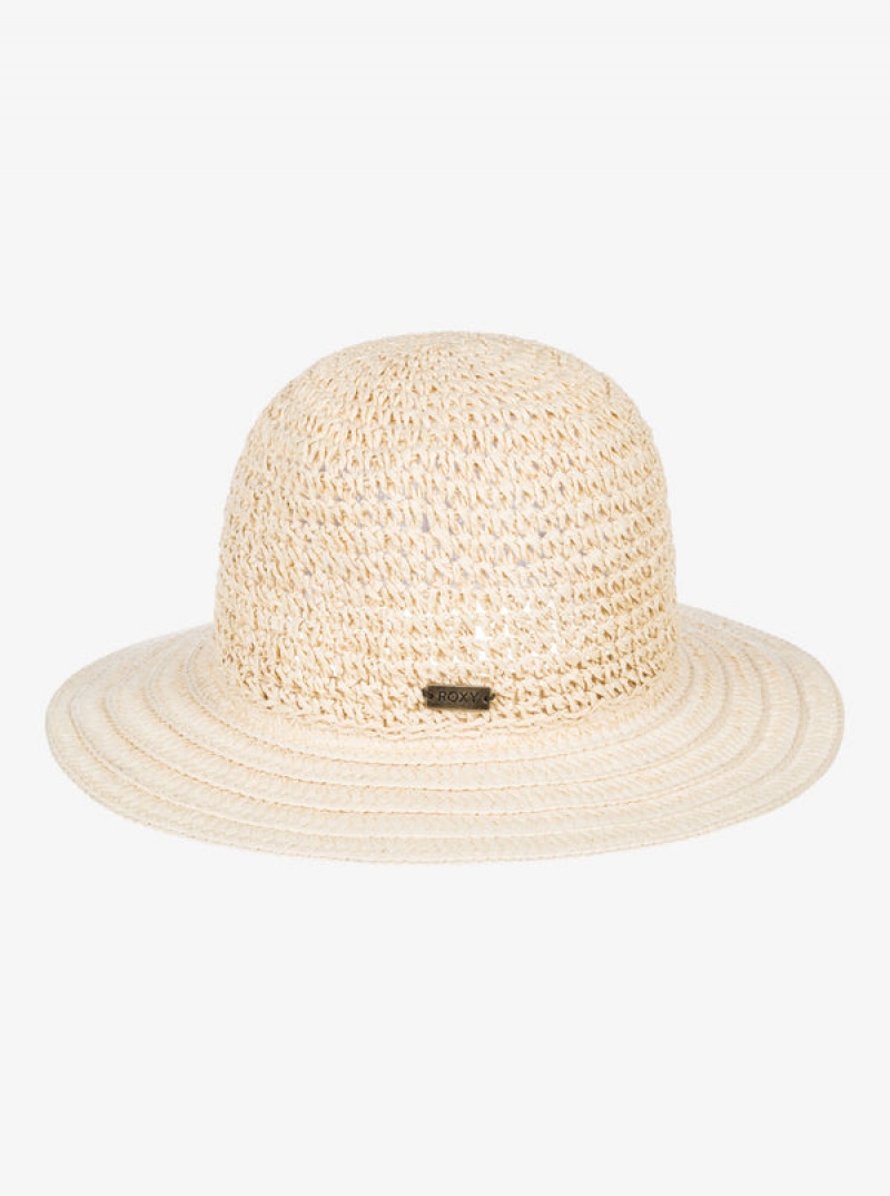 Roxy Aloof Beauty Straw Sun Hüte | 09435-IAPO