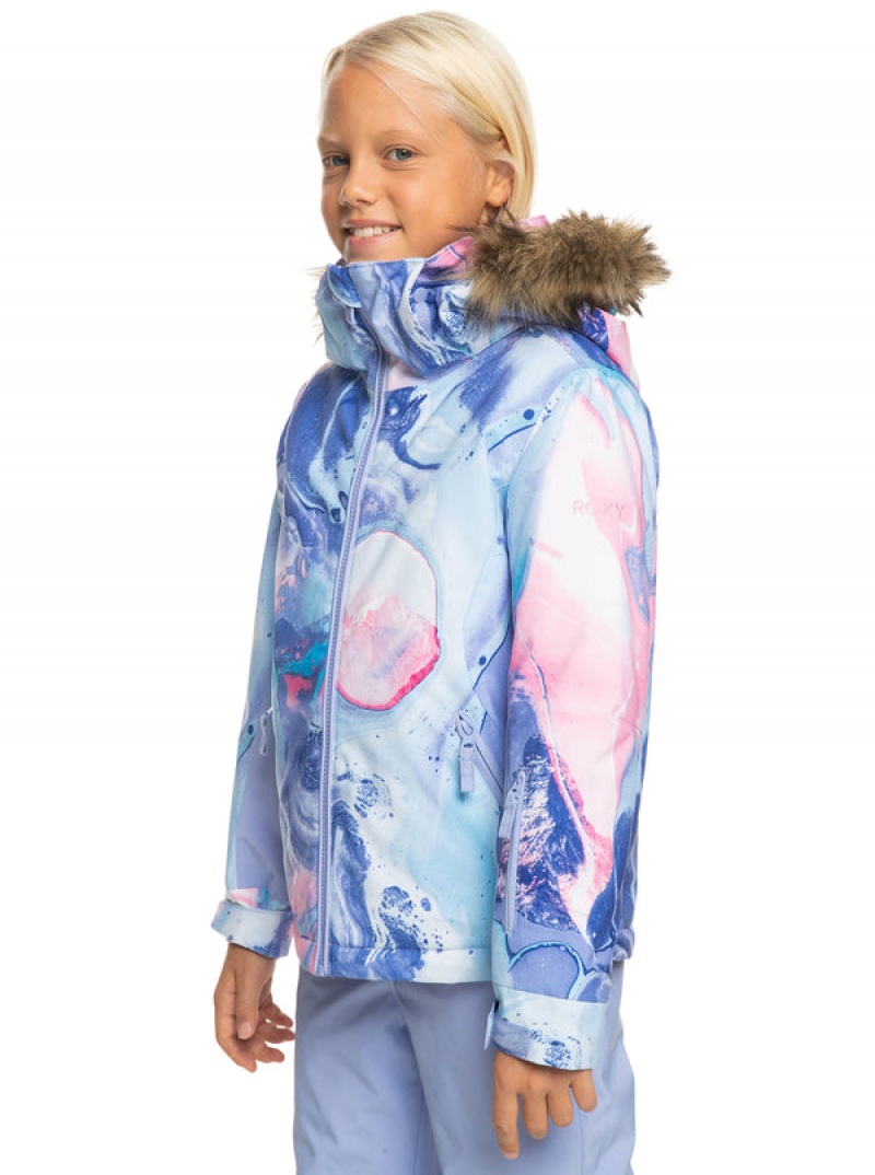 Roxy American Pie Technical Snowboardjacken Mädchen | 86079-LATX