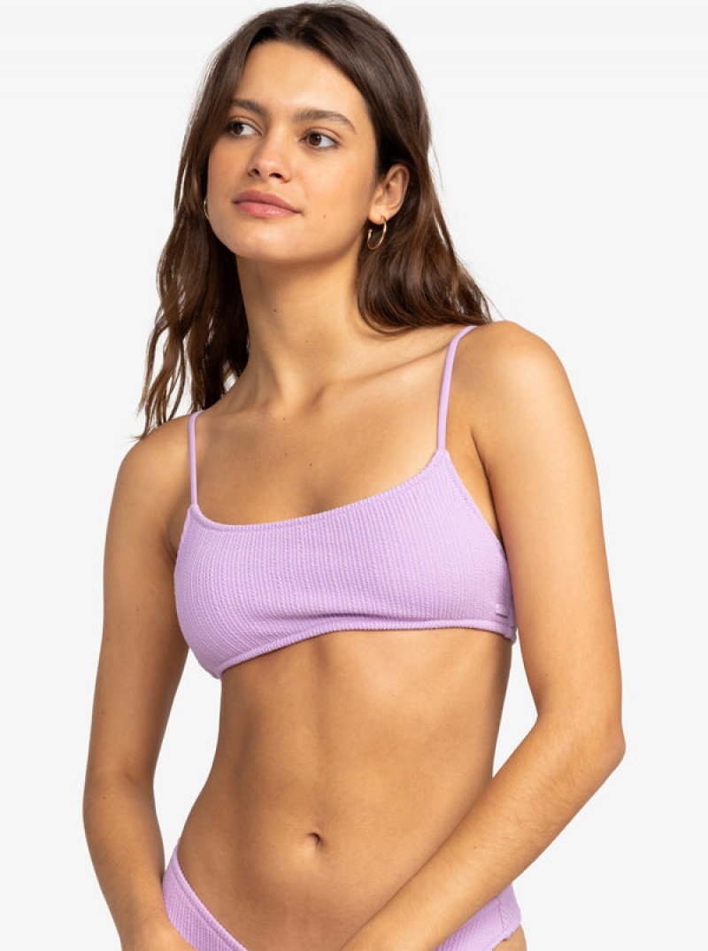 Roxy Aruba Basic Bralette Bikinioberteile | 54801-MBHX