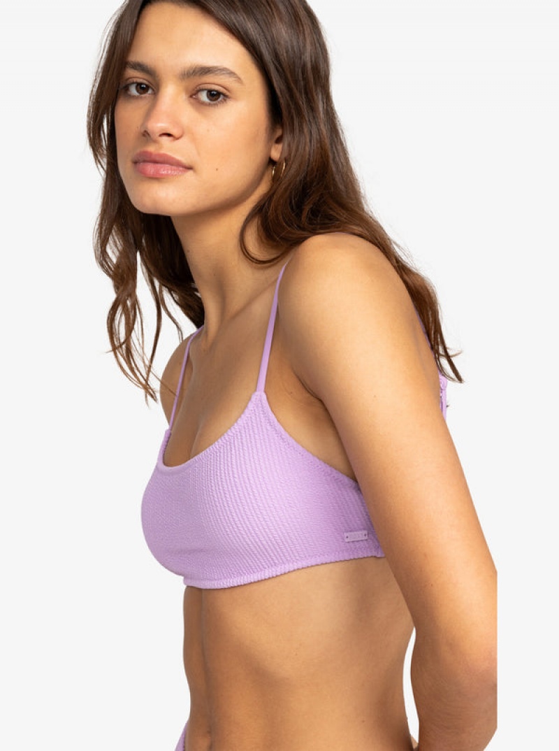 Roxy Aruba Basic Bralette Bikinioberteile | 54801-MBHX