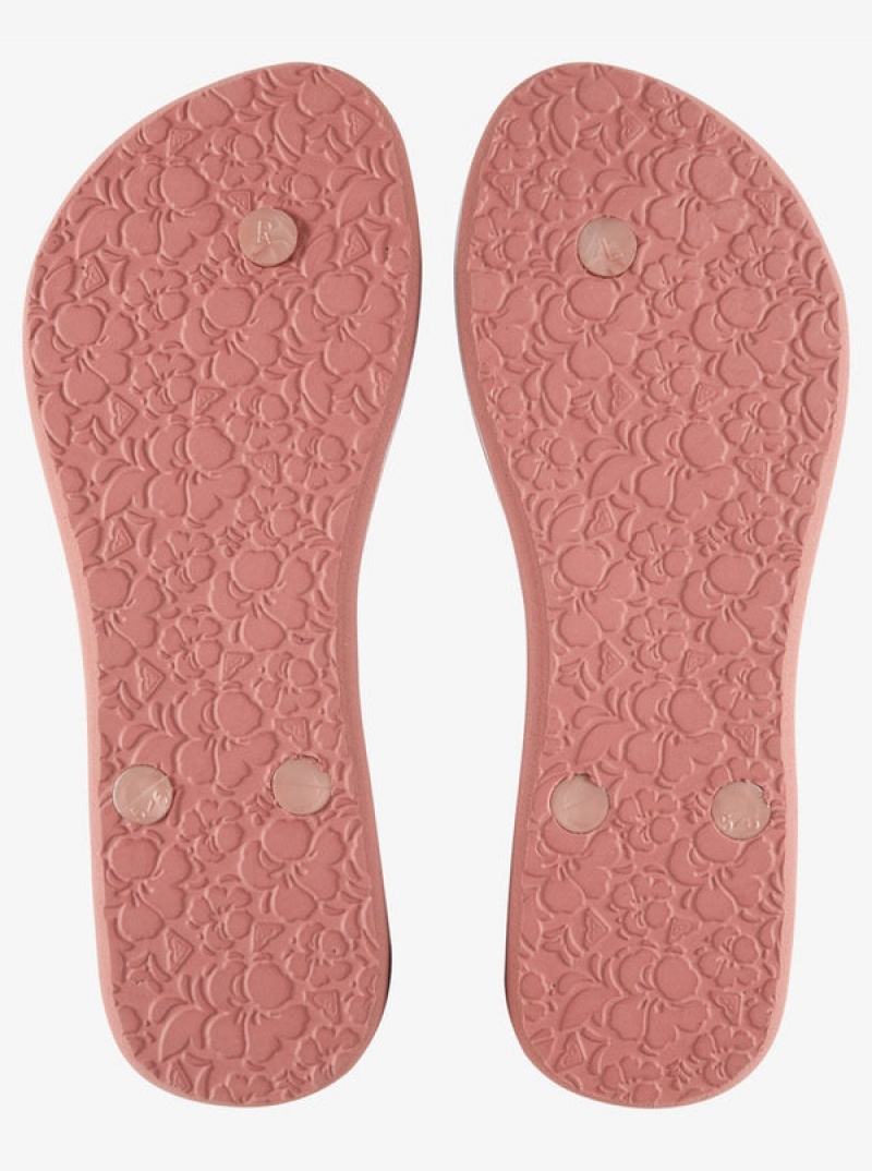 Roxy Azul Basic Flip Flops | 52708-IHBE