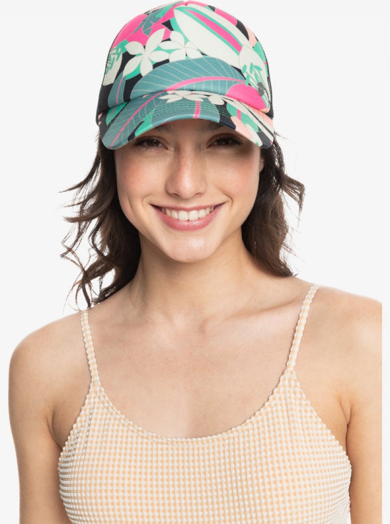 Roxy Beautiful Morning Trucker Hüte | 50819-PDZT