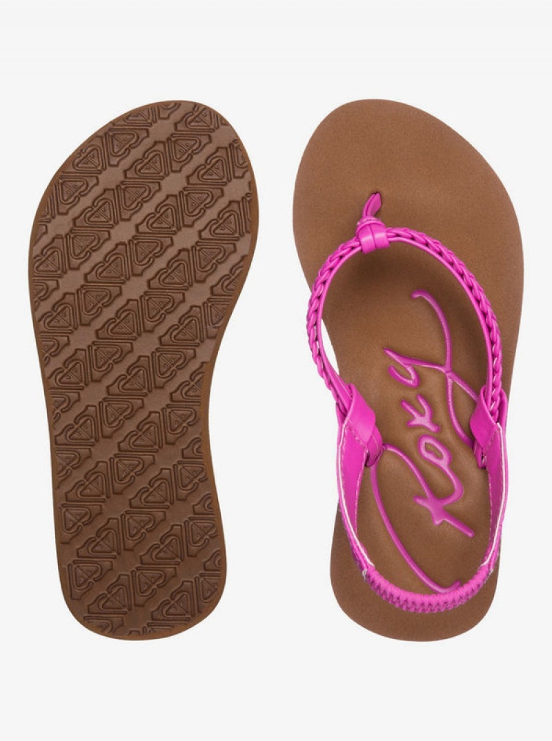 Roxy Cabo Sandalen Mädchen | 82570-LZXK