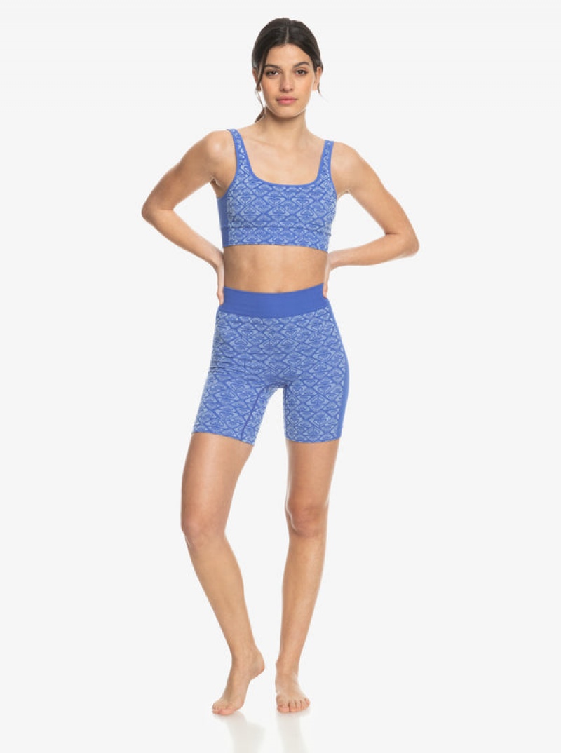 Roxy Chill Out Seamless Heart Bike Kurze Hose | 13920-OAGS