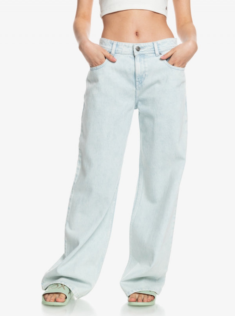 Roxy Chillin Waygy Jeans Hose | 53824-PWCZ