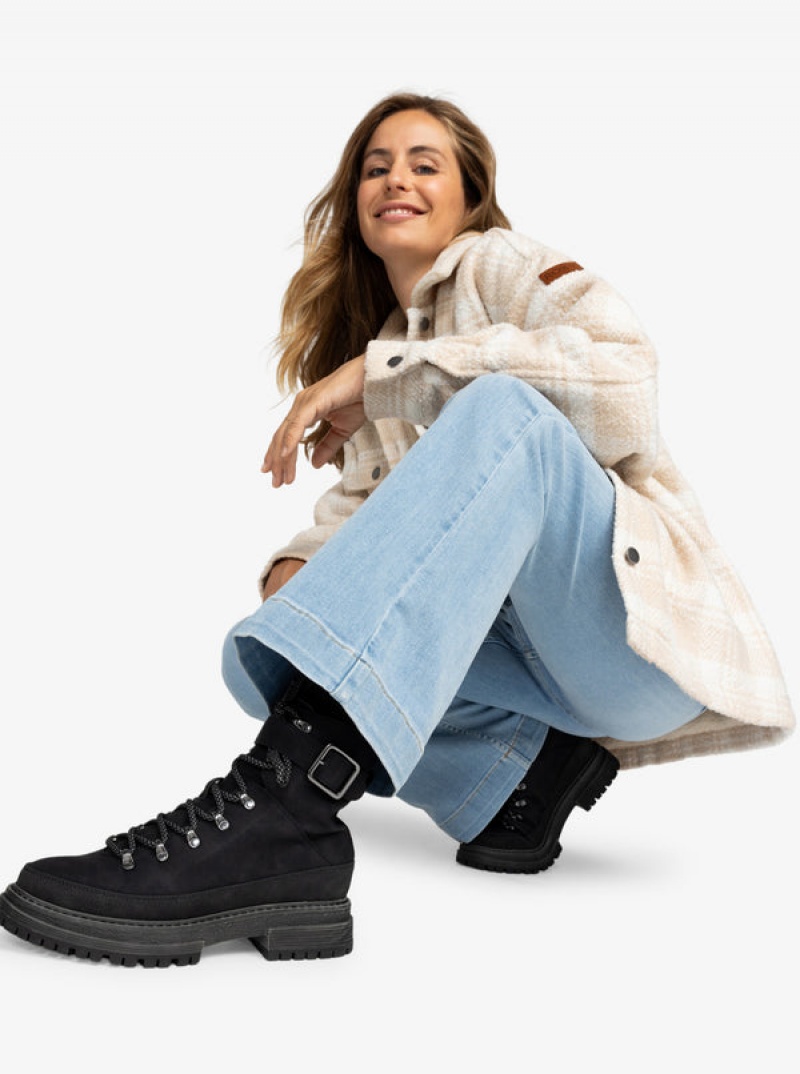 Roxy Chloe Kim Logger Ankle Stiefel | 06485-JHQF