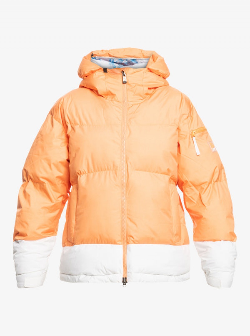 Roxy Chloe Kim Puffy Technical Snowboardjacken | 82950-QZJP