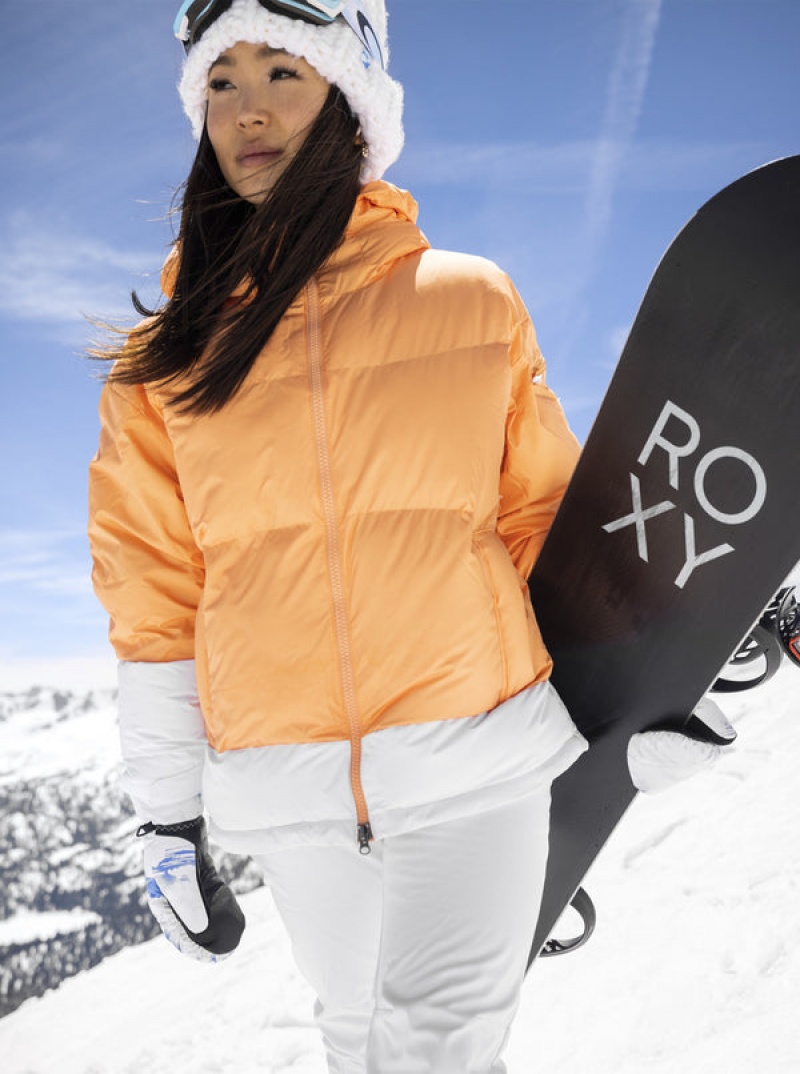 Roxy Chloe Kim Puffy Technical Snowboardjacken | 82950-QZJP