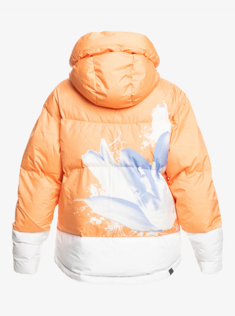 Roxy Chloe Kim Puffy Technical Snowboardjacken | 82950-QZJP