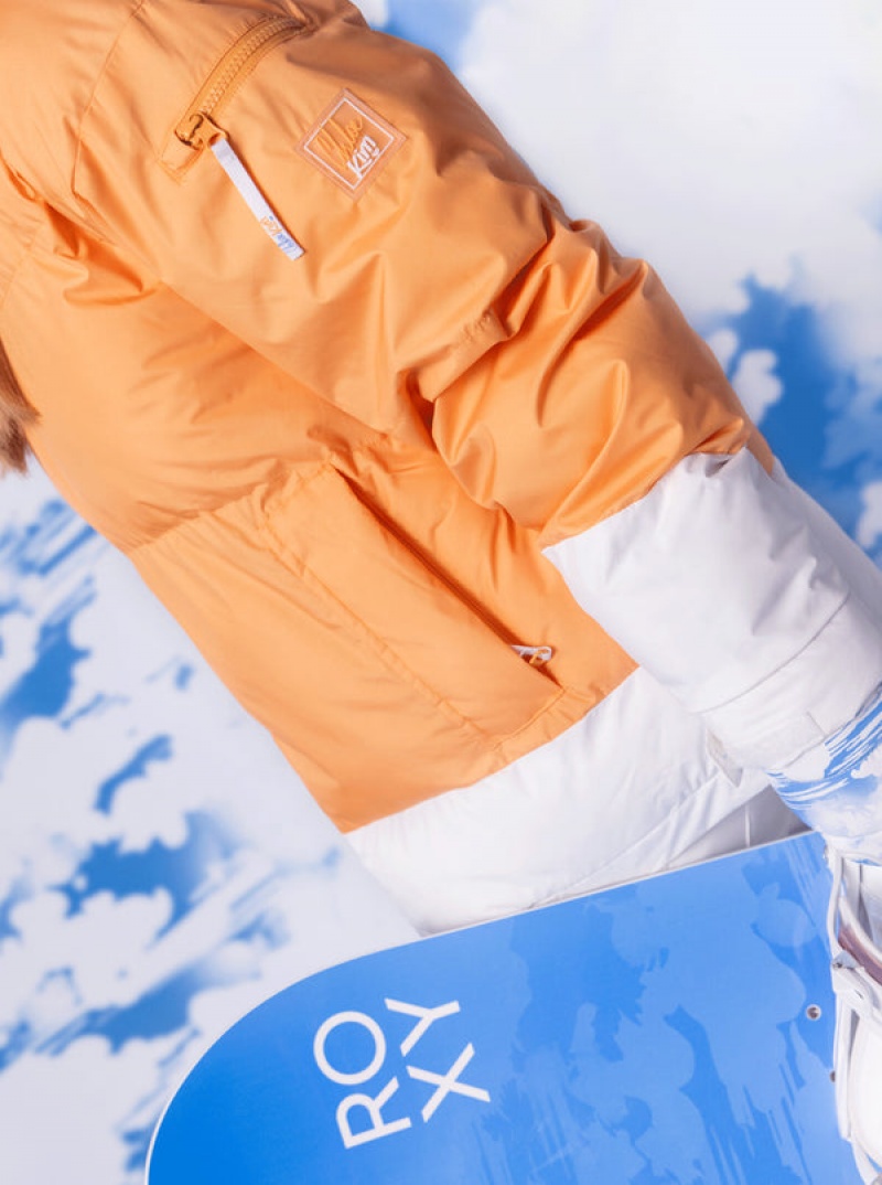 Roxy Chloe Kim Puffy Technical Snowboardjacken | 82950-QZJP