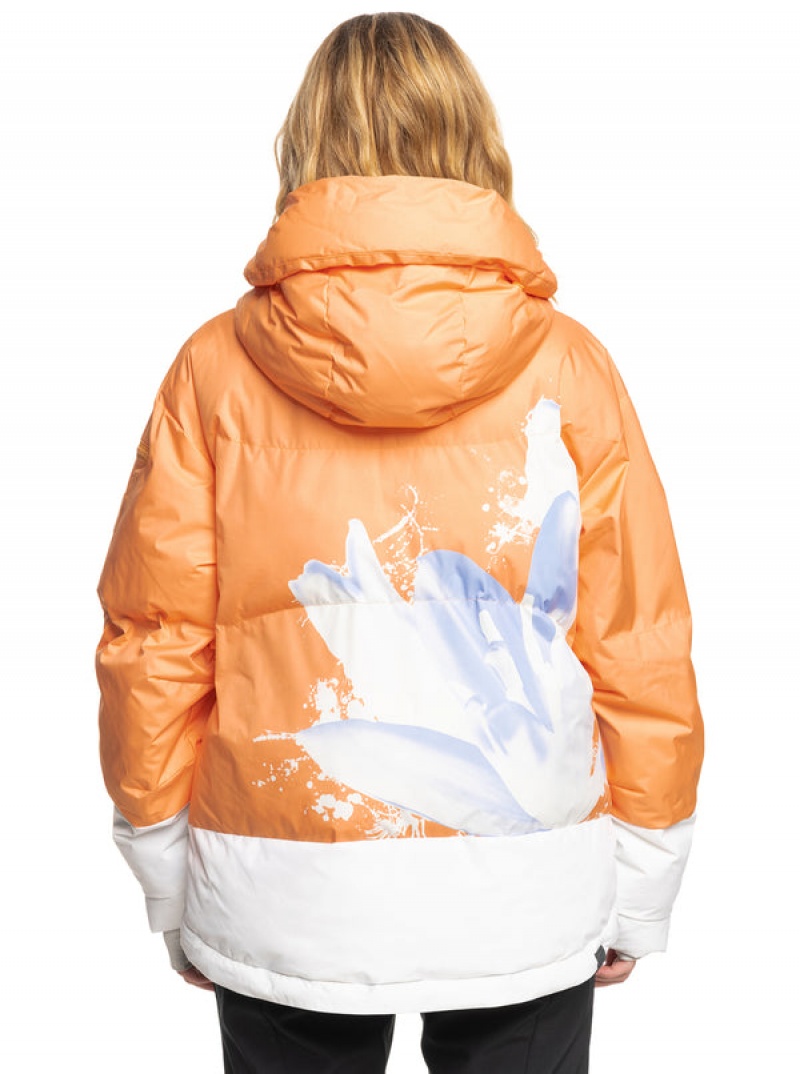 Roxy Chloe Kim Puffy Technical Snowboardjacken | 82950-QZJP