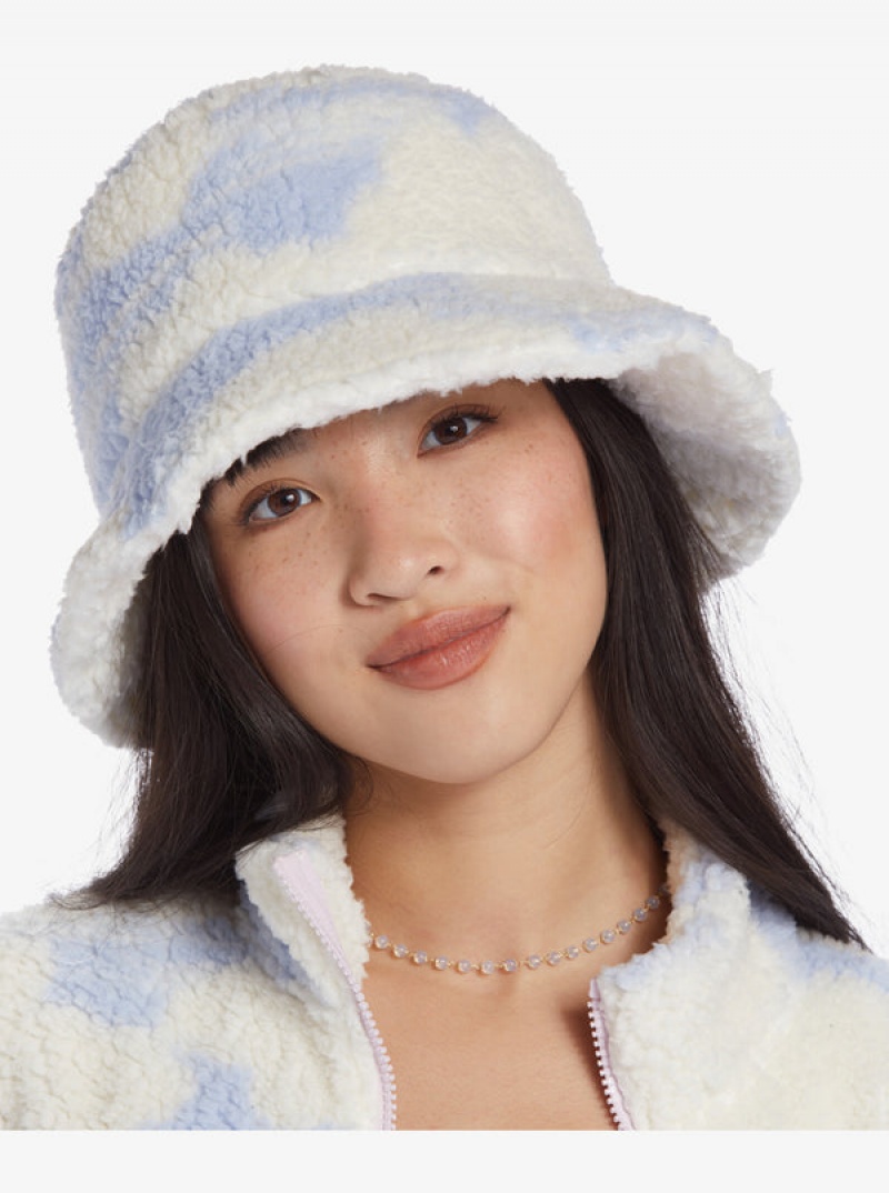 Roxy Chloe Kim Sherpa Bucket Sun Hüte | 02436-TGEB