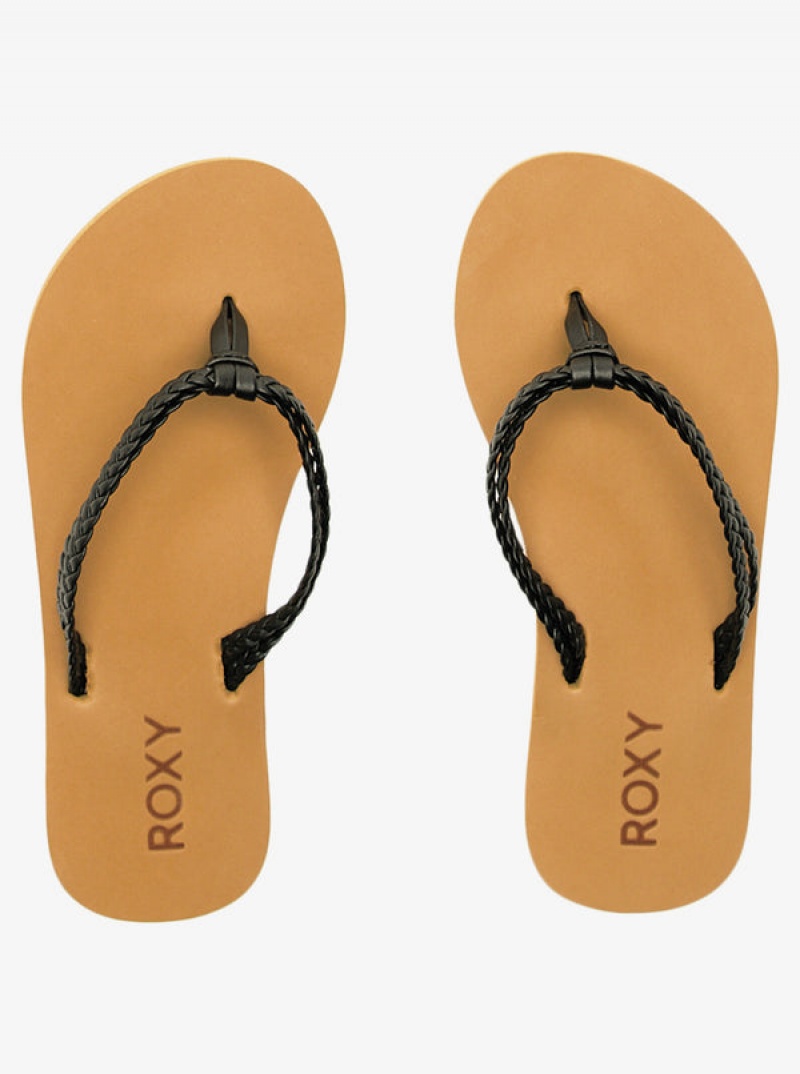 Roxy Costas Flip Flops Mädchen | 81945-DEGX