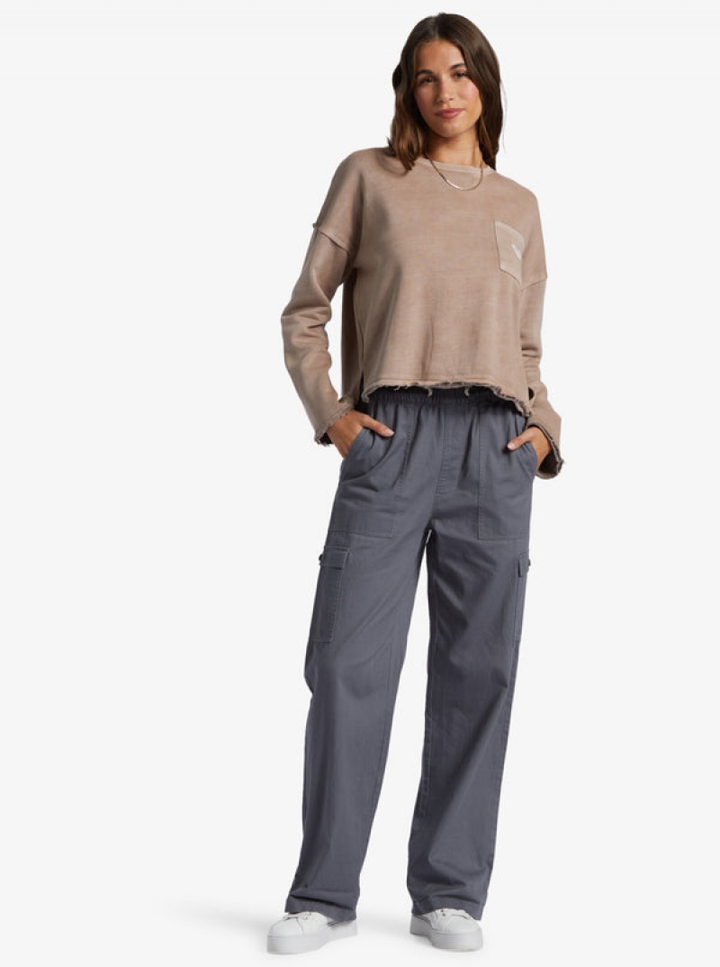 Roxy Doheny Crew Neck Loungewear | 97086-WDPY