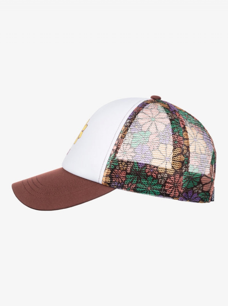 Roxy Donut Spain Trucker Hüte | 10963-FWSV