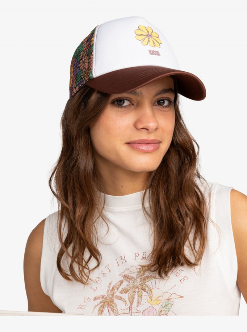 Roxy Donut Spain Trucker Hüte | 10963-FWSV