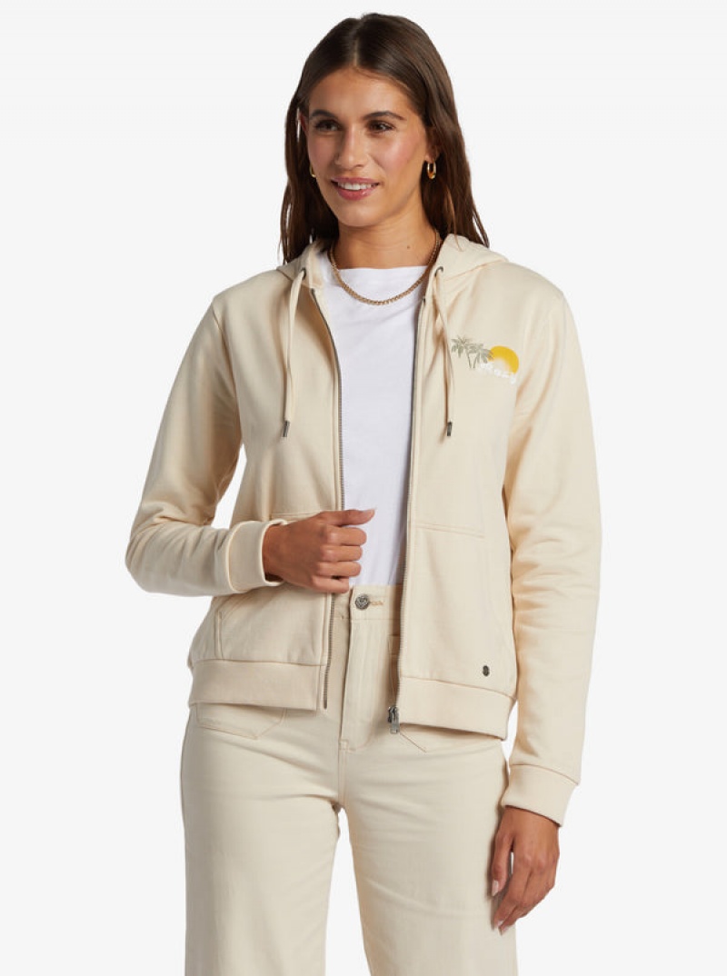 Roxy Evening Hike Zip-Up Loungewear | 42186-ZKYX