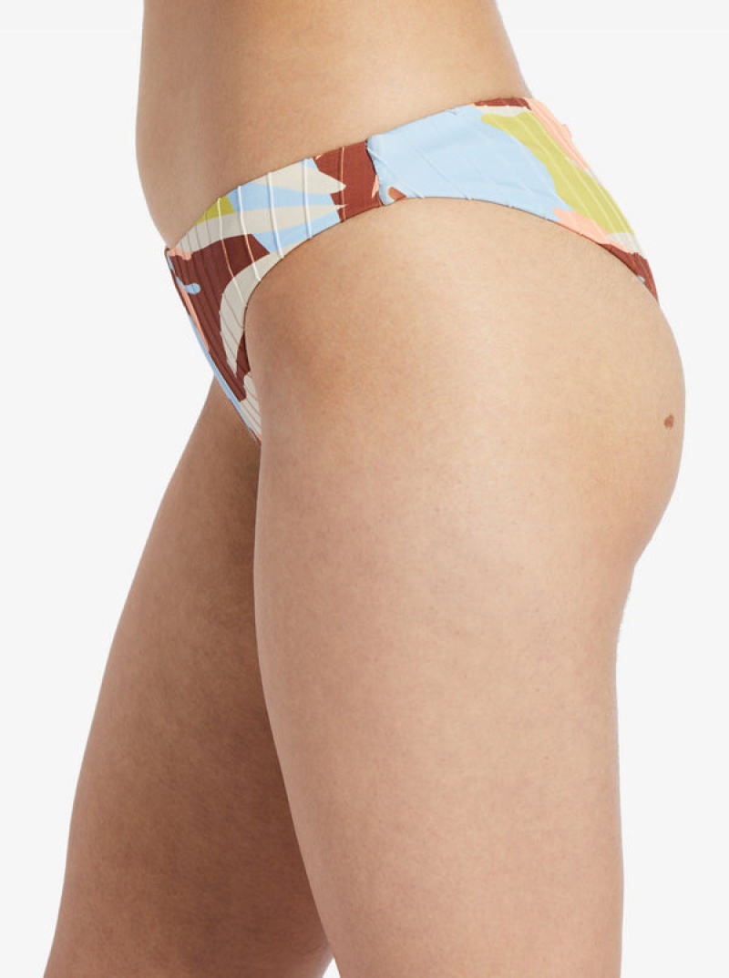 Roxy Floradelic Cheeky Printed Bikinihosen | 20981-EADM